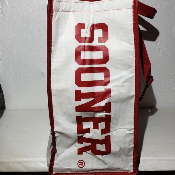 2 Oklahoma Sooners Insulated Grocery Tote NEW - Picture 5 of 5